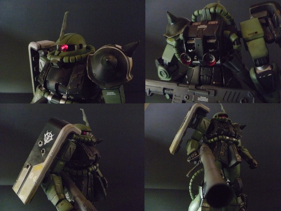 中隊長②1/100 MGザクⅡ 【なんとか完成】 | 15年ぶりのガンプラ