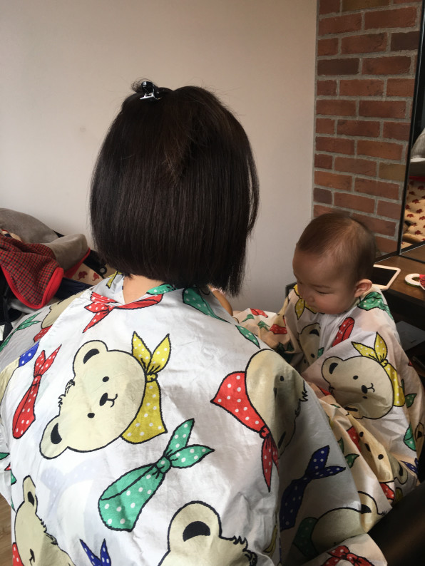 親子クロスで親子カット 下北沢 東北沢 池の上 美容室 リアン Lien Lien 親子クロスで親子カット 下北沢 東北沢 池の上 美容室 リアン Lien Lien