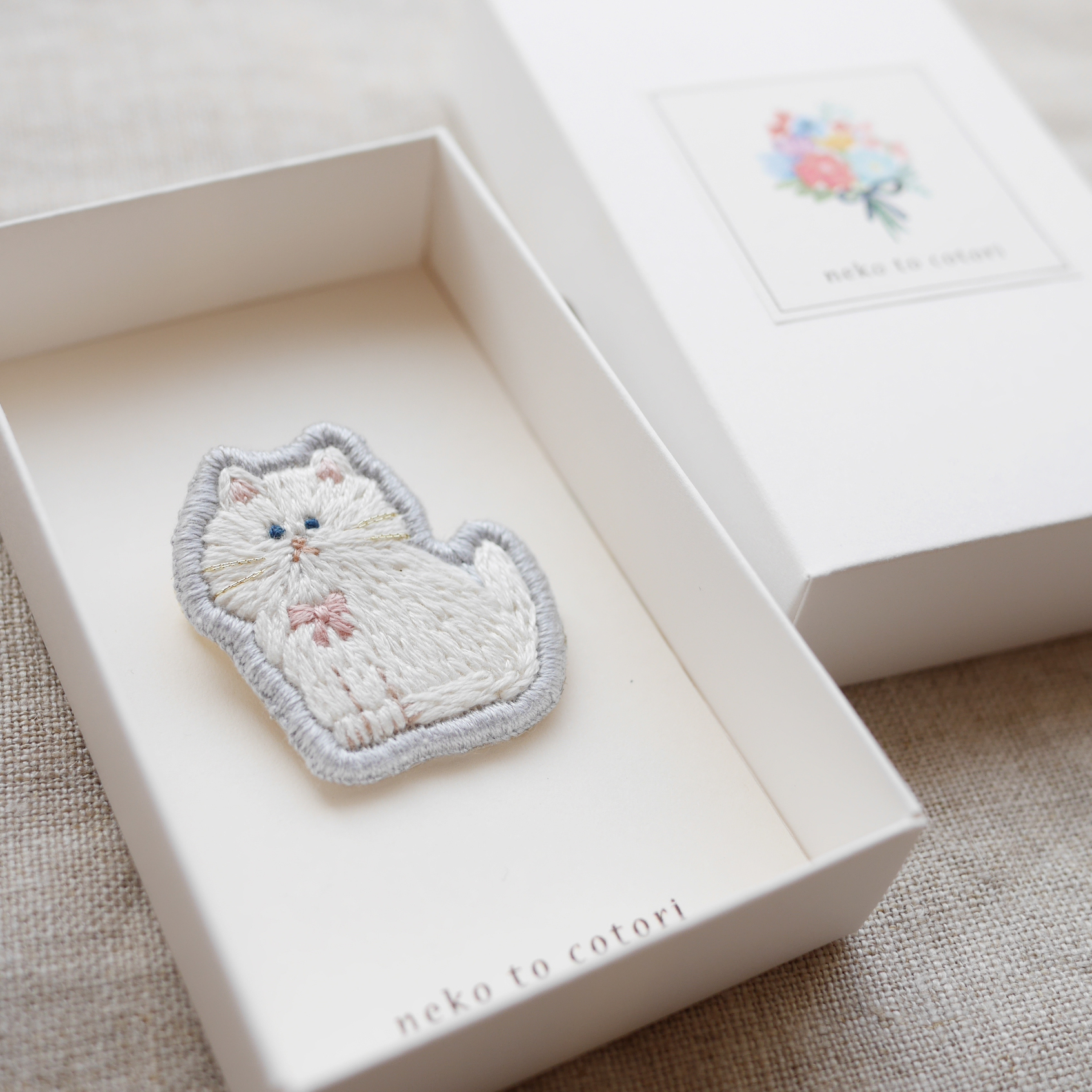 フォト刺繍small kitten クロスステッチ キット[HAEDミニ]Mini