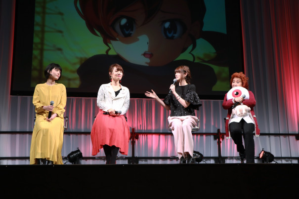 神谷浩史がシークレットゲストで登場 沢城みゆき 野沢雅子 庄司宇芽香 藤井ゆきよと共にanimejapan 19 ゲゲゲの鬼太郎 ステージを盛り上げる K Triangle オフィシャルサイト