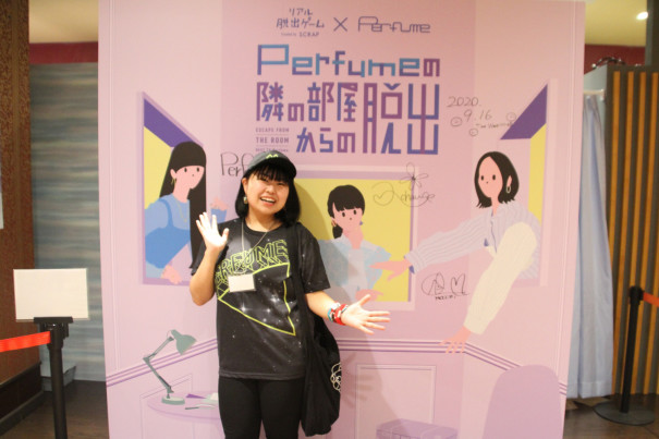 体験レポート リアル脱出ゲーム Perfume Perfumeの隣の部屋からの脱出 K Triangle オフィシャルサイト