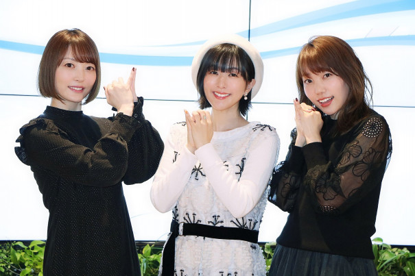 花澤香菜 茅野愛衣 小原好美がwebアニメ しおひガールズ ボンゴレビアンコ 制作発表会に登場 K Triangle オフィシャルサイト 花澤香菜 茅野愛衣 小原好美がwebアニメ しおひガールズ ボンゴレビアンコ 制作発表会に登場 K Triangle オフィシャルサイト