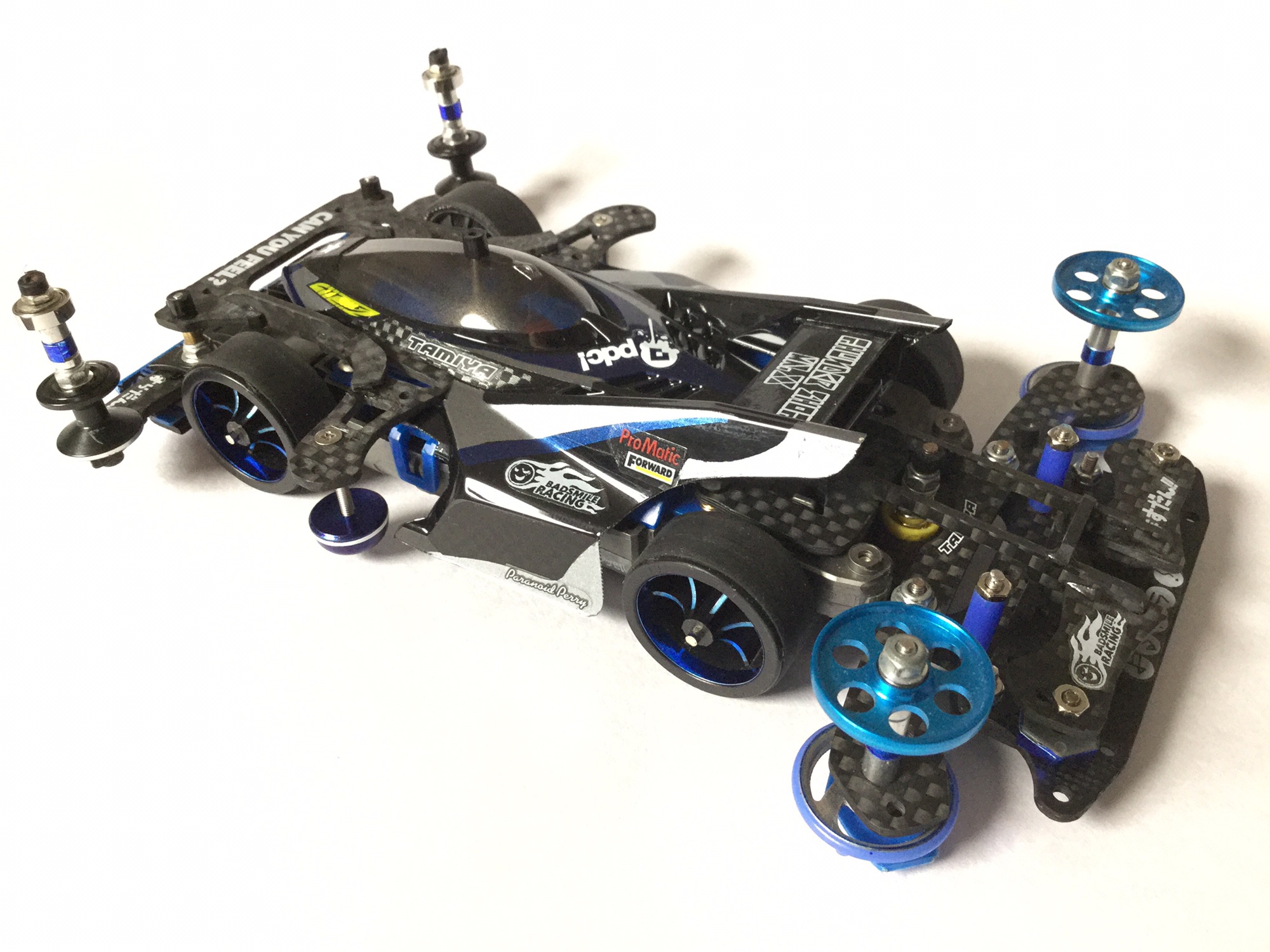 スラダン・アンカー搭載☆MSフレキ完成です〜 | ミニ四駆バー
