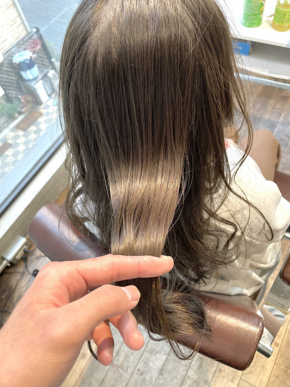 ブリーチなしロイヤルミルクティーで春を迎えよう Hair Salon Defi