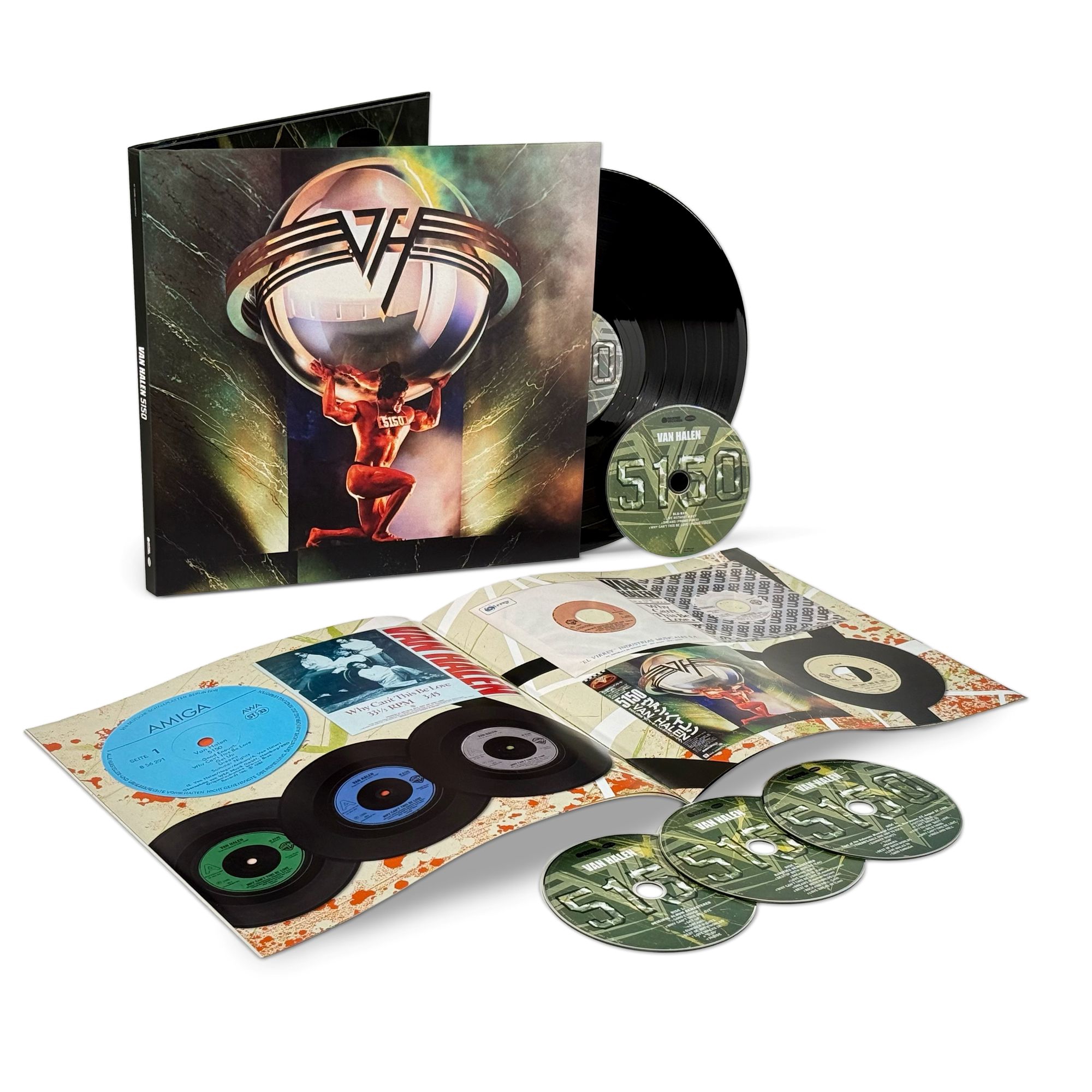 ヴァン・ヘイレン、1986年発表の『5150』40周年記念盤、3CD+Blu-ray+LP