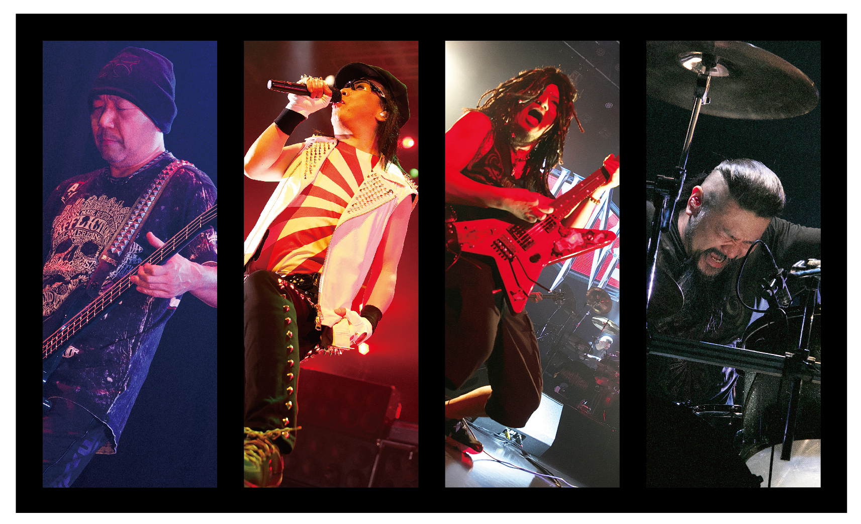 LOUDNESS、名盤「8186 LIVE」の再現ツアーのライブ音源とオリジナル盤のリマスタリングの4枚組で12/13にリリース決定！さらに映像作品の発売も！  | Warner Music Life