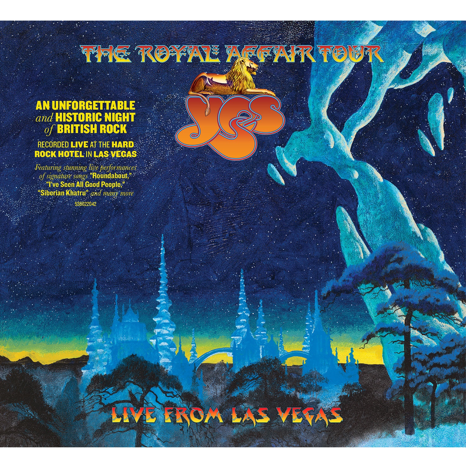 Yes The Royal Affair Tour Live In Las Vegas が堂々発売 輸入盤封入特典で日本語ライナー ノーツ付き Warner Music Life