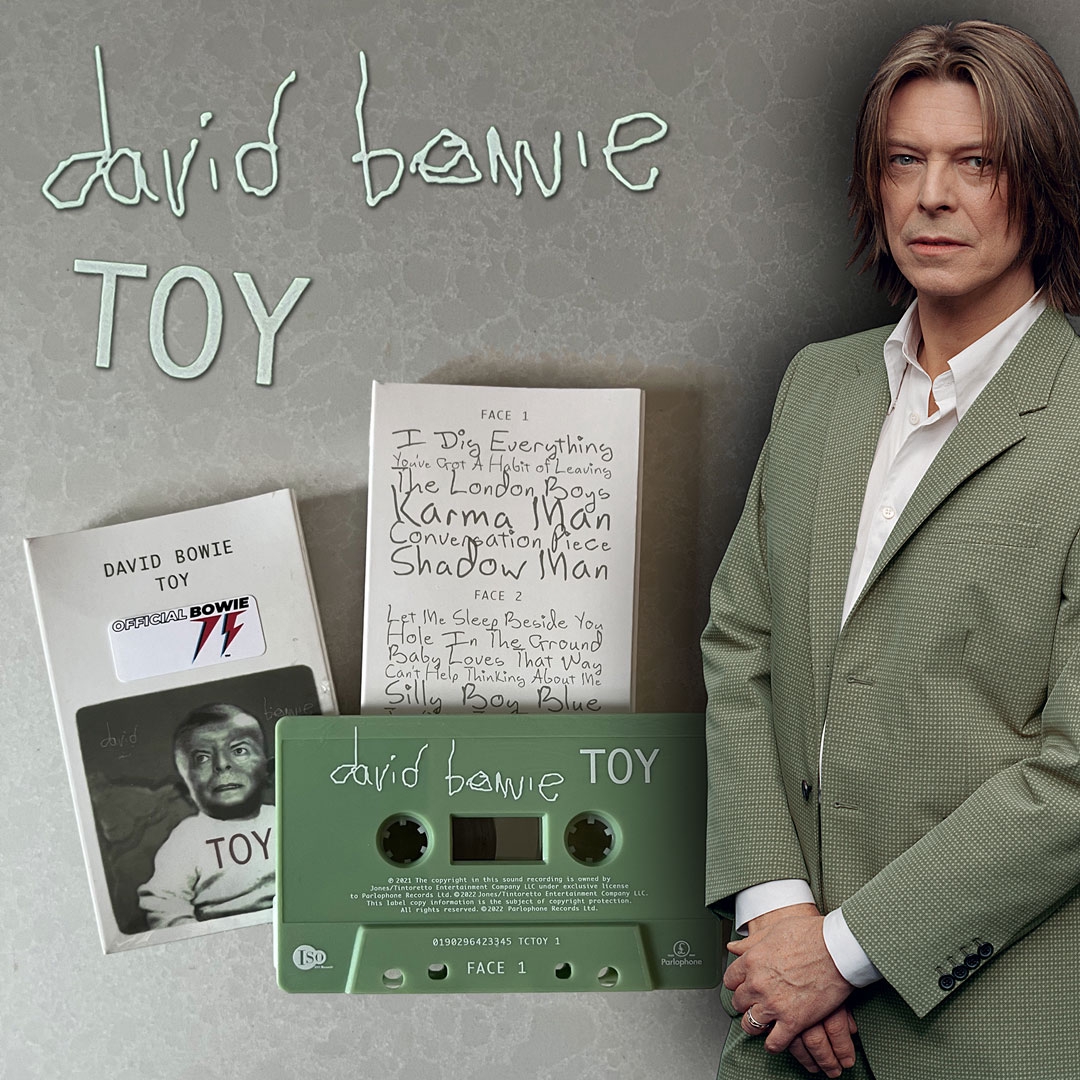 デヴィッド・ボウイの伝説的未発表アルバム『トイ』の限定盤カセットが