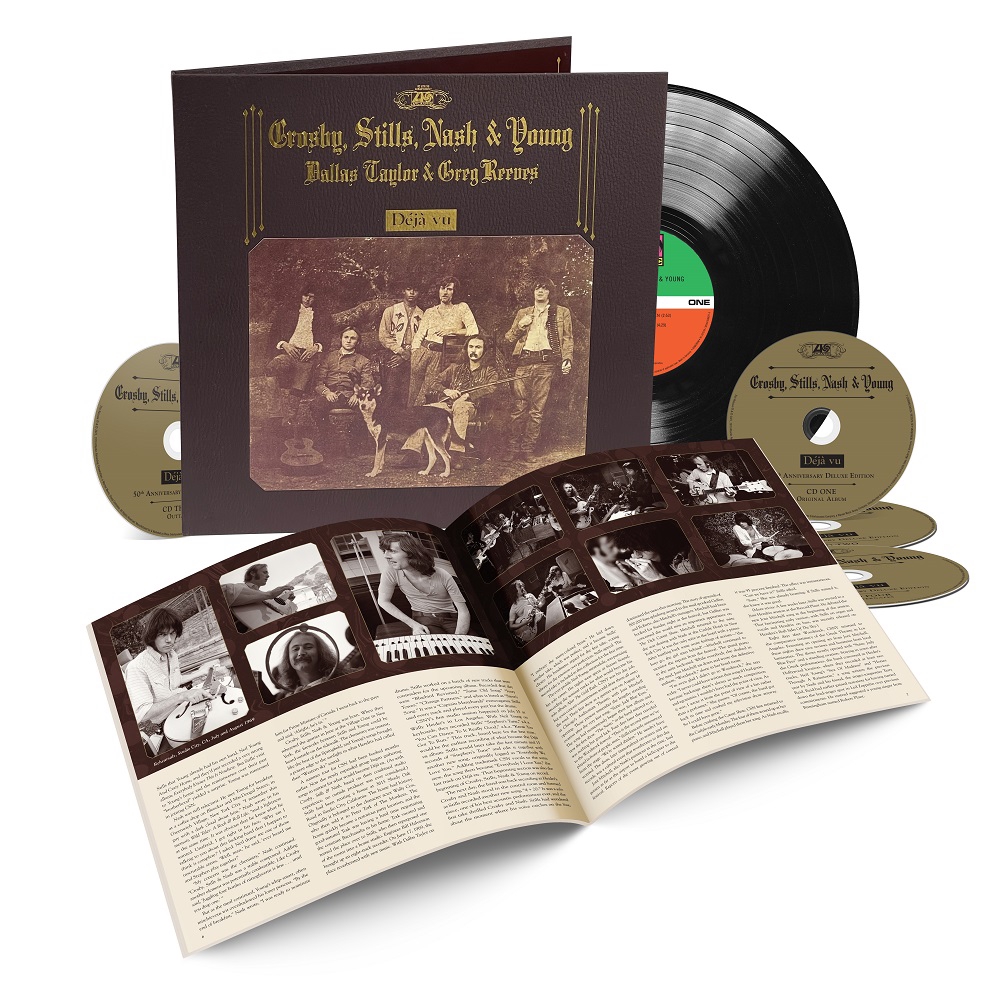 クロスビー・スティルス・ナッシュ＆ヤングの傑作アルバム『デジャ・ヴ』が50年の時を経てデラックス・エディションとなって発売決定。 | Warner  Music Life