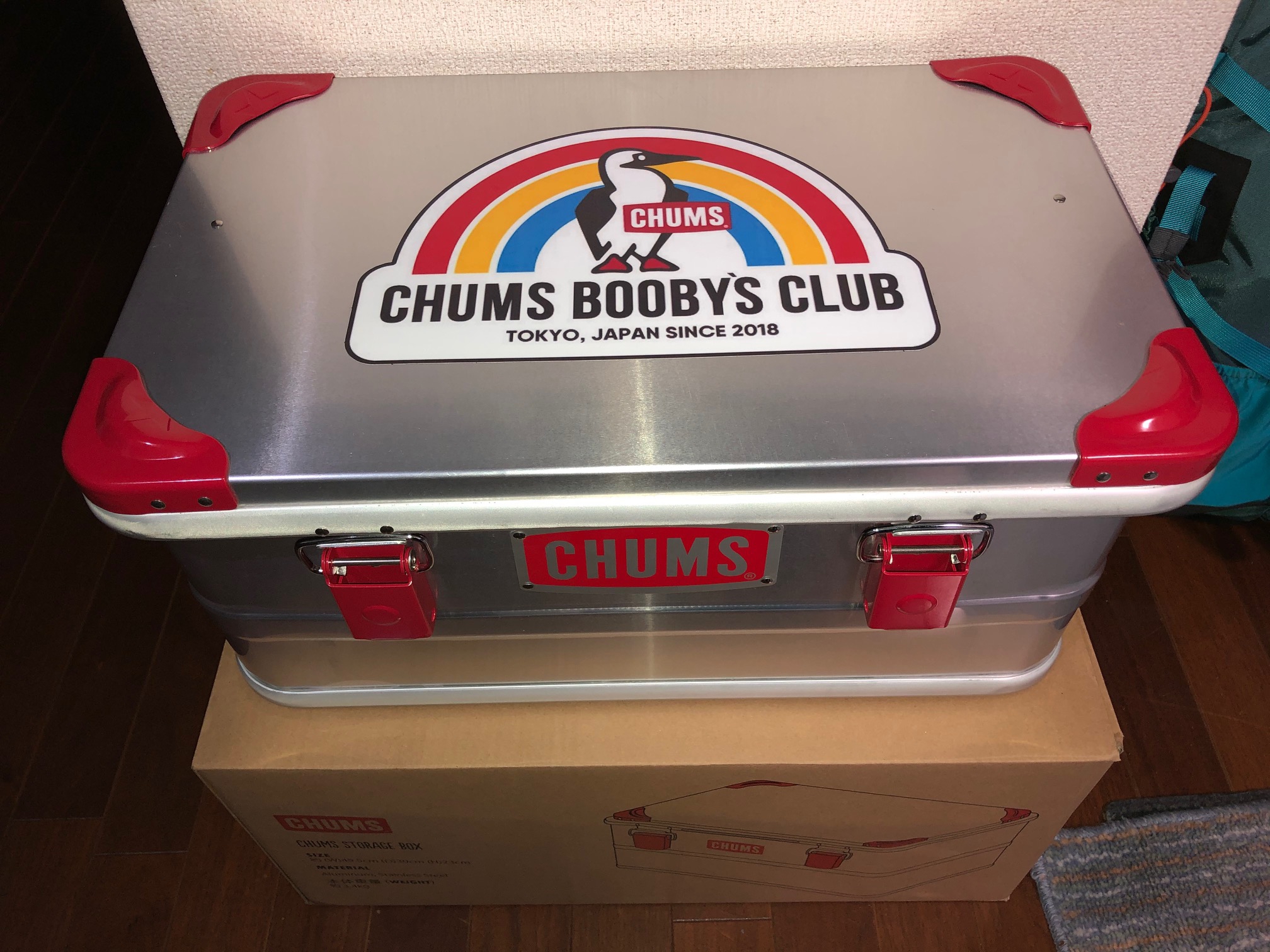 CHUMS ストレージボックス 新品未使用 箱あり アウトドア その他 
