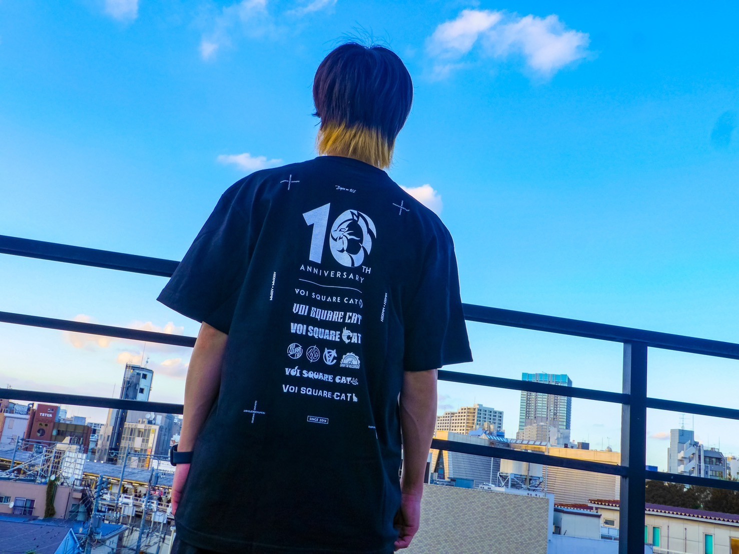 10th Anniversary Tシャツ | VOI SQUARE CAT OFFICIAL WEB SITE