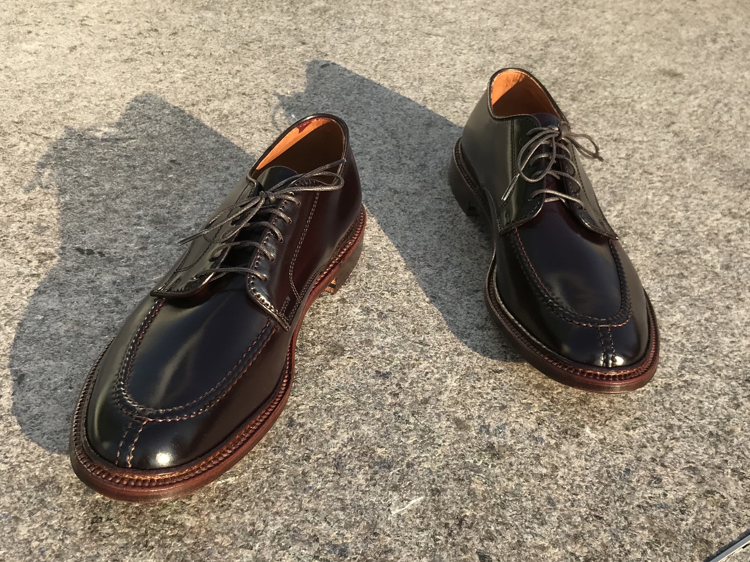 9751 Black Shell Cordovan — mouldedshoe
