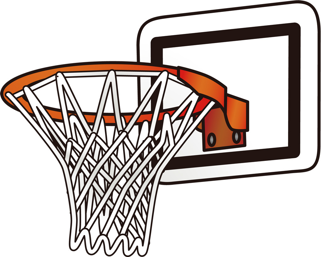 Баскетбольное кольцо на прозрачном фоне