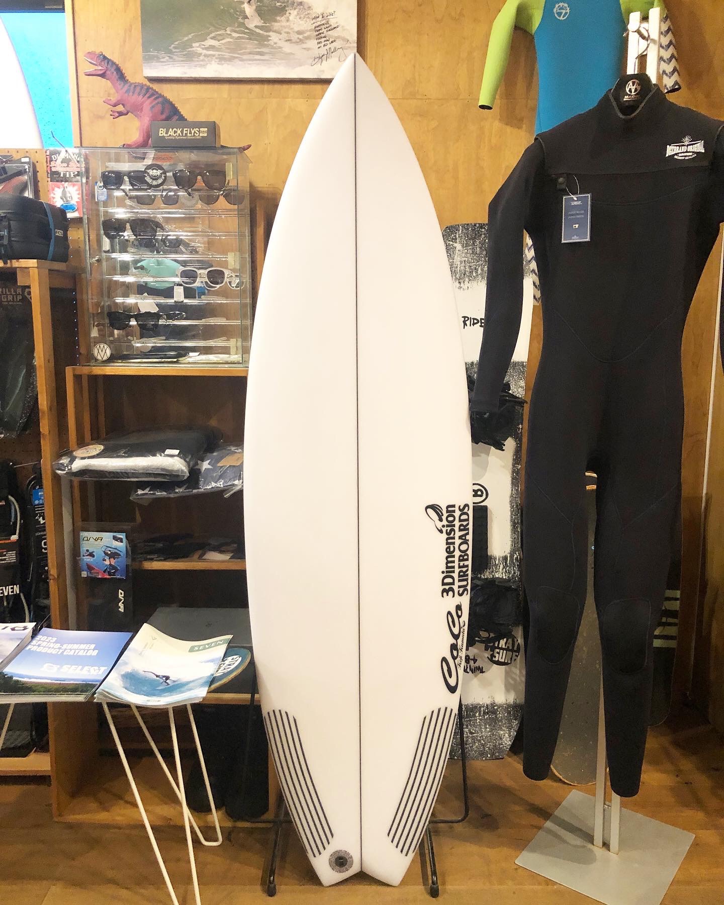 玄関先迄納品 3Dimension ZEPHYRモデル surfboards サーフィン・ボディ