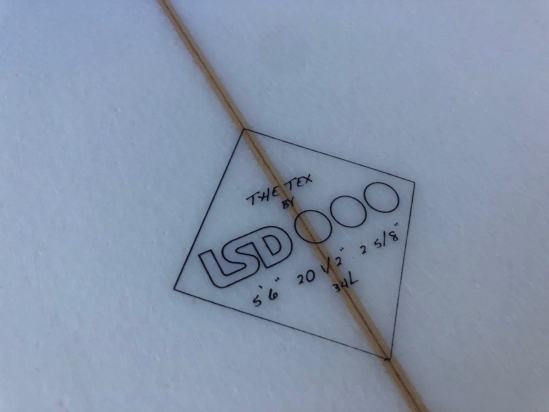 LSD TEXモデル 中古入りました！ | STRAY☆SURF BLOG