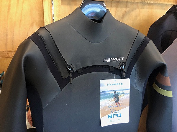 ウェットスーツ セミドライ SURFBOARD BANK限定 BEWET ビー