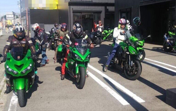 カワサキプラザ合同のツーリングイベント バイクライフをもっと楽しく