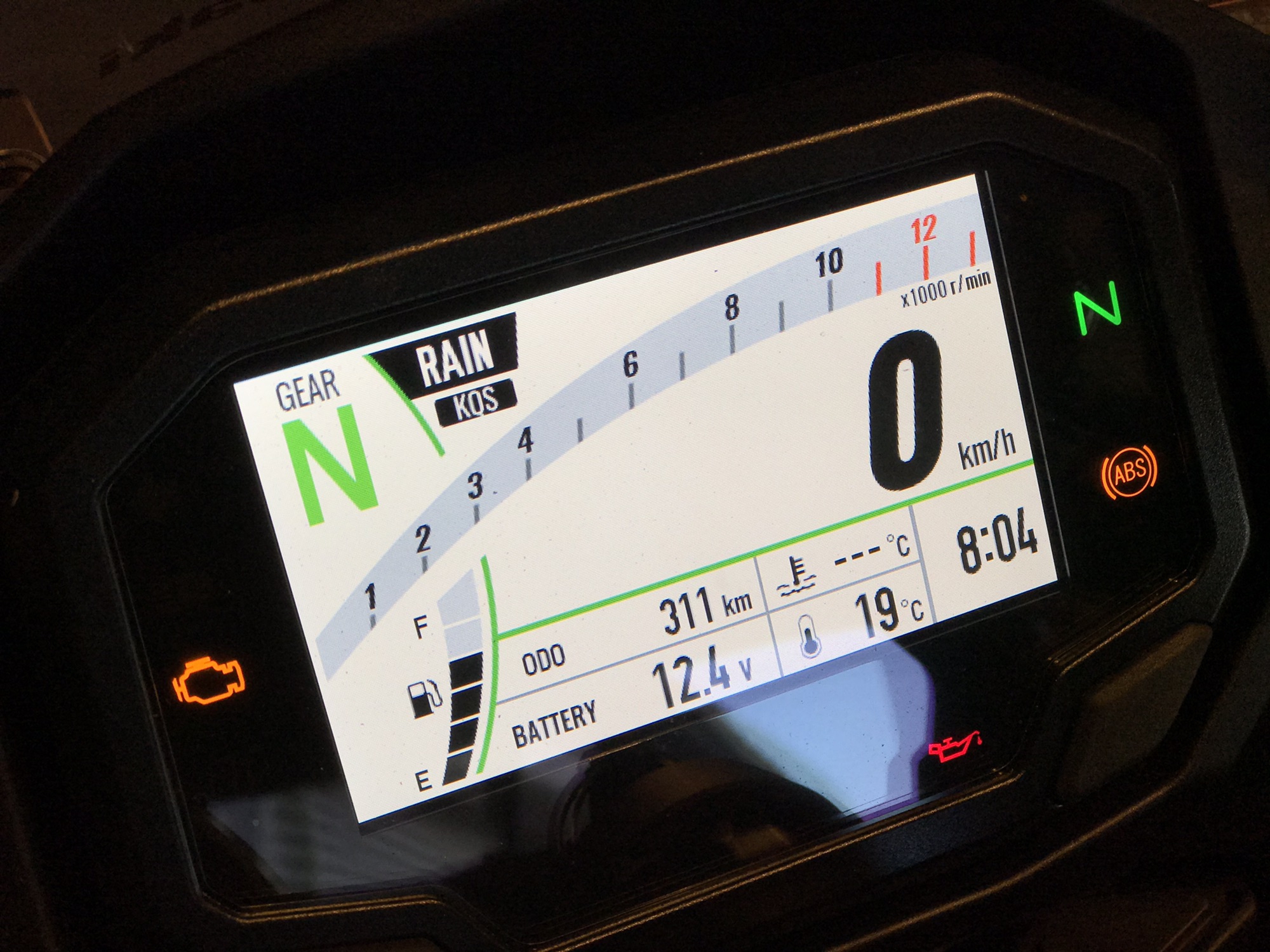 28011-0611 カワサキ純正 メーター LCD JP xjr1300 純正メーター RP01J