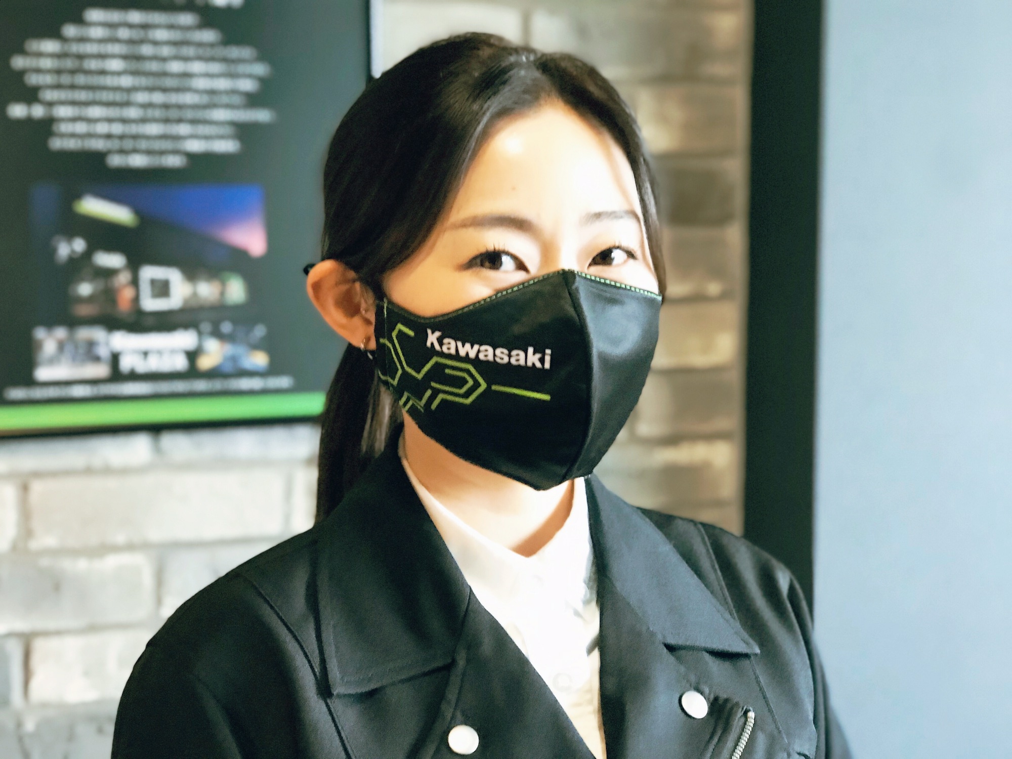 Kawasaki カワサキ　マスク　5点セット