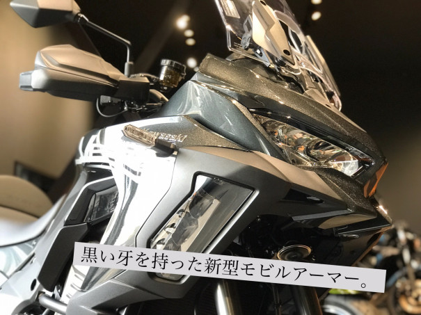 今日も新しい黒い牙を持った子が入荷してきました バイクライフをもっと楽しく