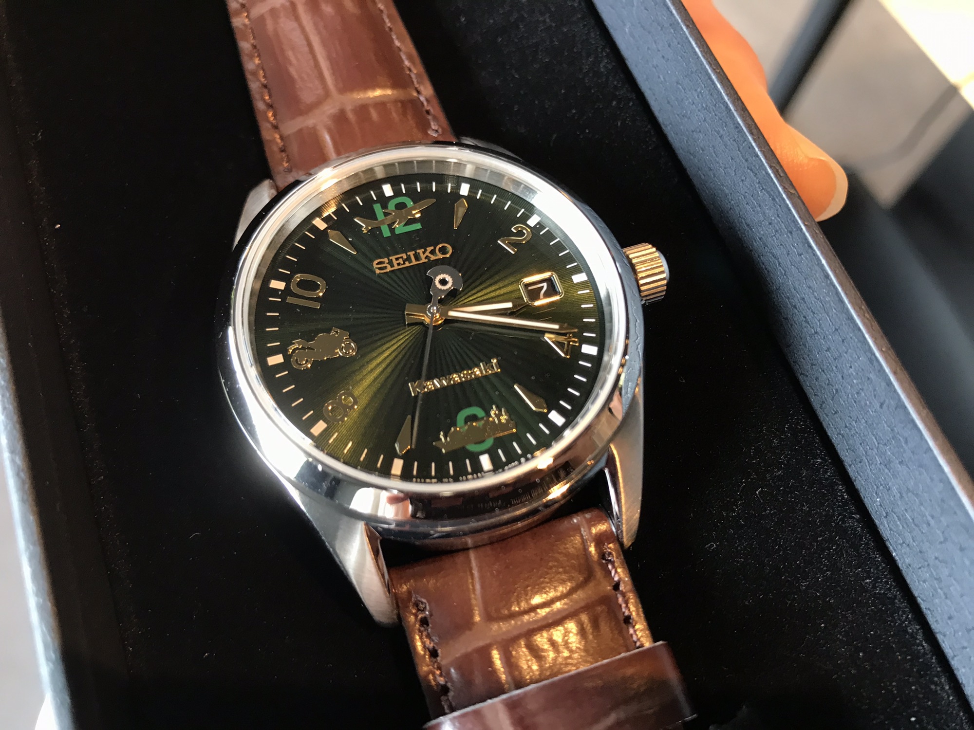 【セール！！】kawasaki　×　SEIKO  ウォッチLSA　新品未使用定価６３８００円