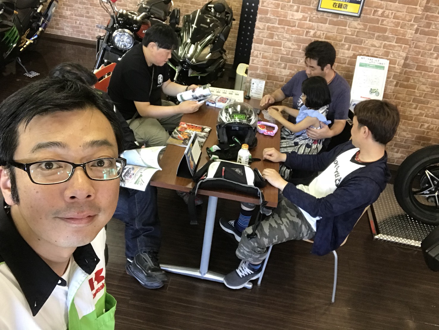 予約して時間を調整してもっている訳。 | バイクライフをもっと楽しく!