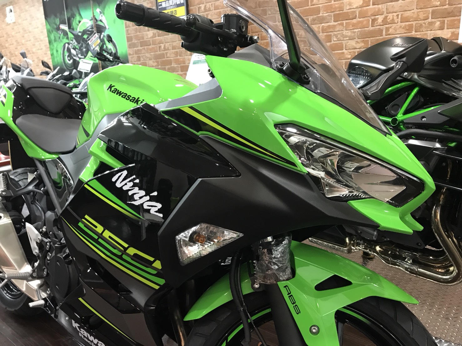 KAWASAKI Ninja カワサキ ニンジャ 250cc JBK-EX250L バイク ライム