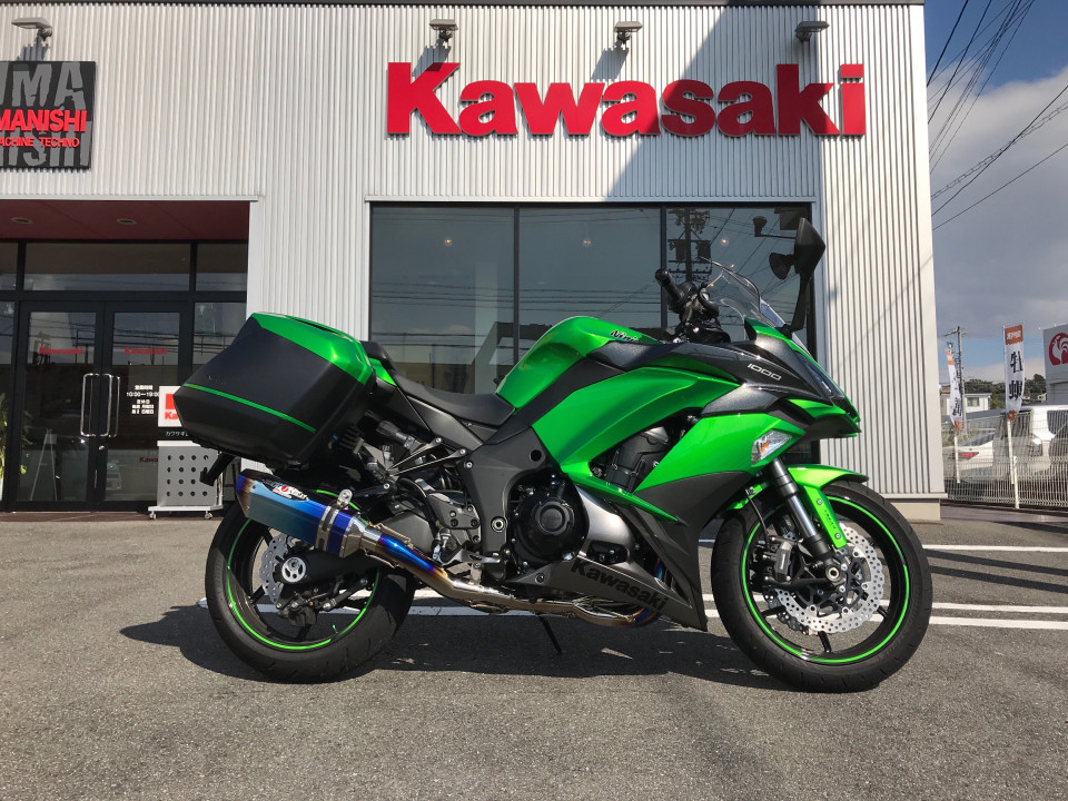 Ninja1000SX 元河 Scorpion マフラー(パニアケース使えます)