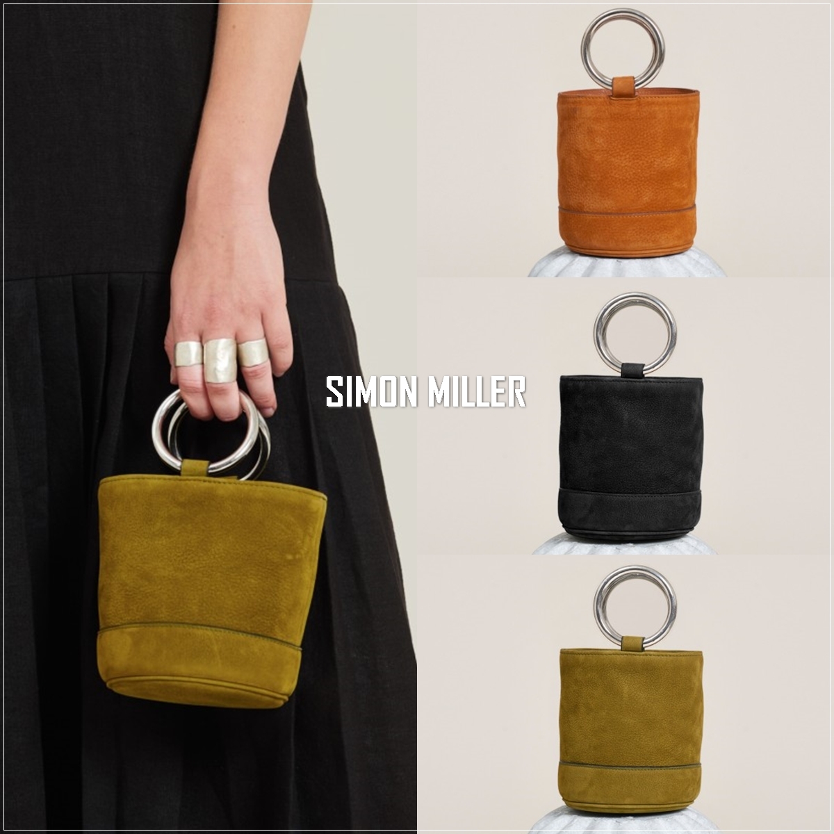 SIMON MILLER サイモンミラー FAUX SHEARING BAG 米国発デニムブランド