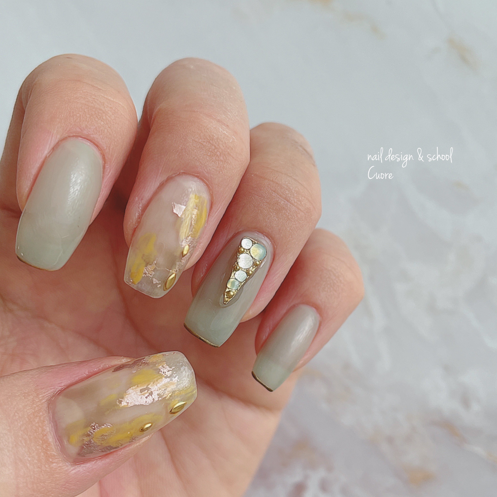 秋のマイネイル ニュアンスネイル Cuore