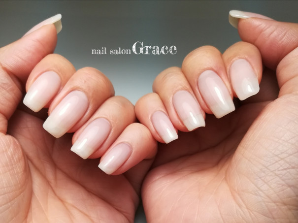 たまに挑戦したくなるスクエアオフ Private Nail Salon Grace