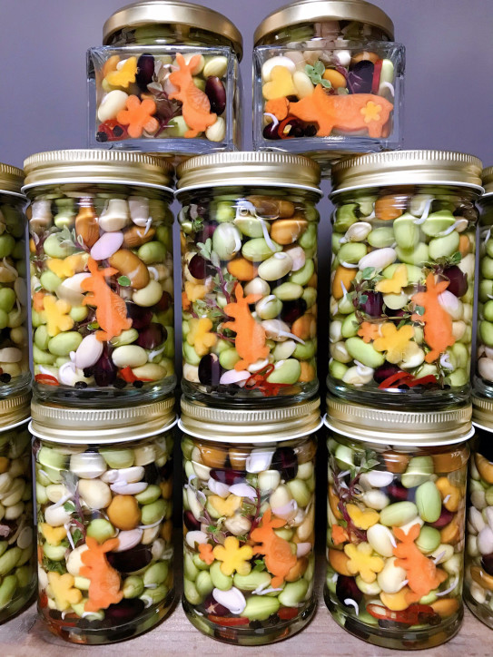 ６種類の発芽大豆ピクルス Marche De Miyuki マルシェ ド ミユキ 花咲く ピクルス