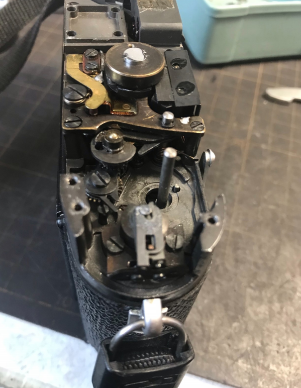 ライカm3の修理 篠原カメラ フィルムカメラ修理専門 ライカm3の修理 篠原カメラ フィルムカメラ修理専門