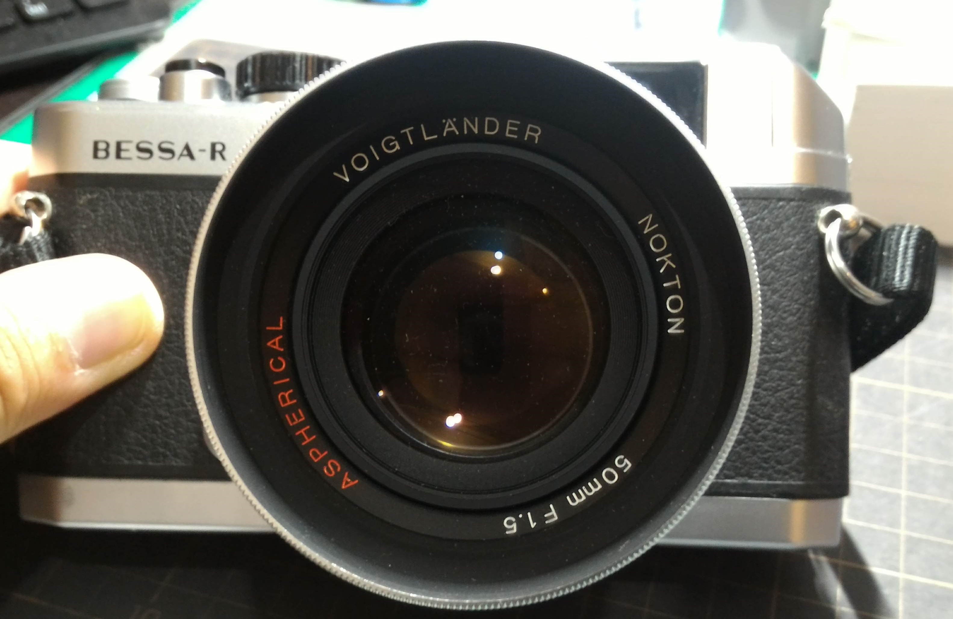 ベッサRとノクトン50mmF1.5 | 篠原カメラ（フィルムカメラ修理専門）