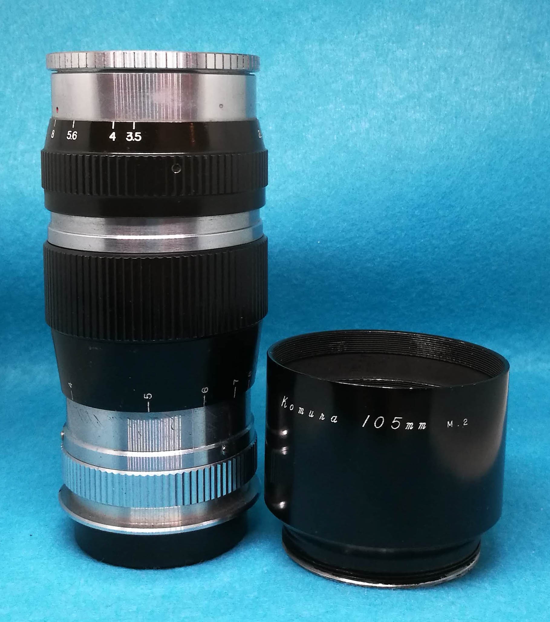 三協光機製コムラー105mmF3.5 | 篠原カメラ（フィルムカメラ修理専門）