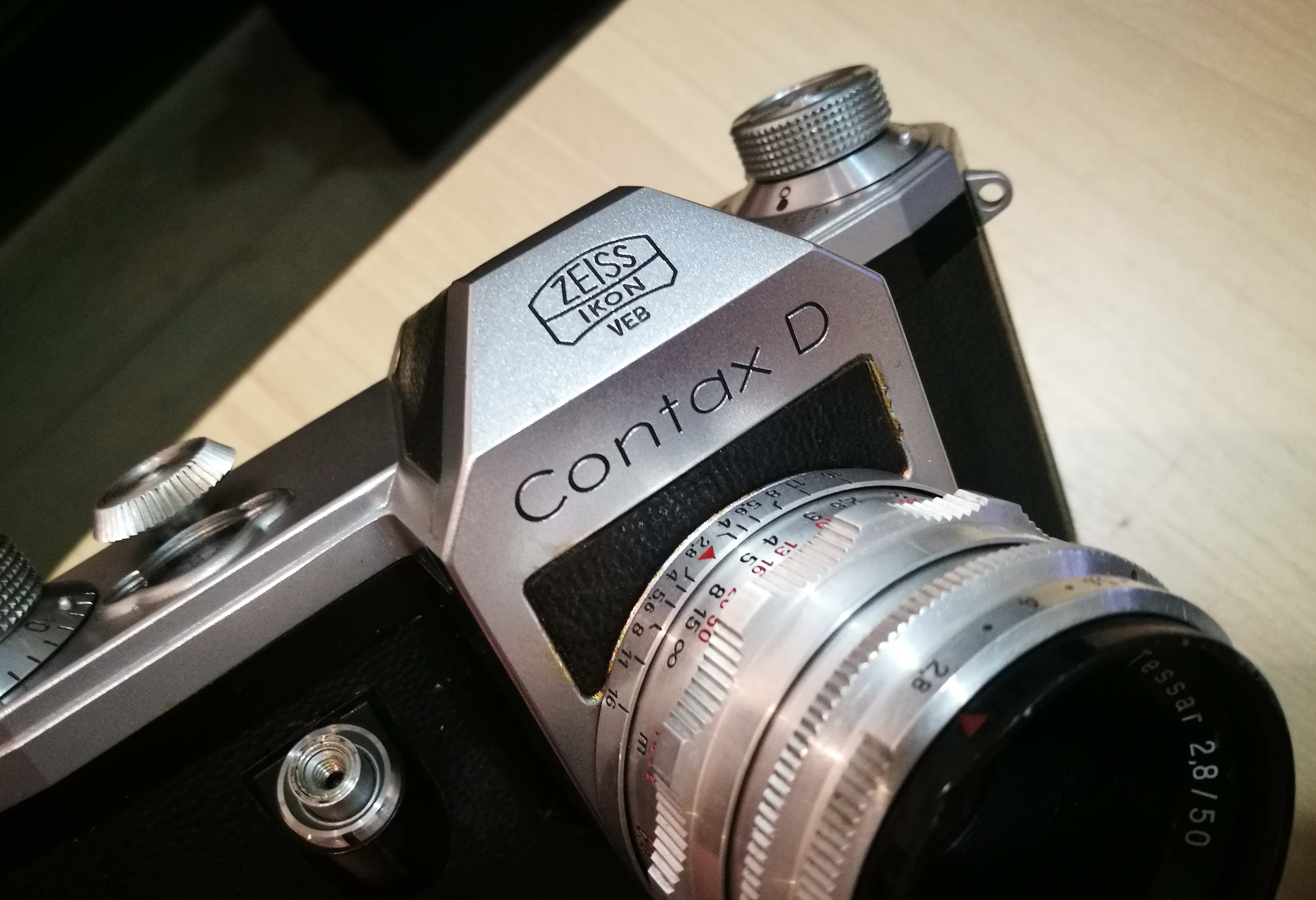 Contax Dの修理 | 篠原カメラ（フィルムカメラ修理専門）