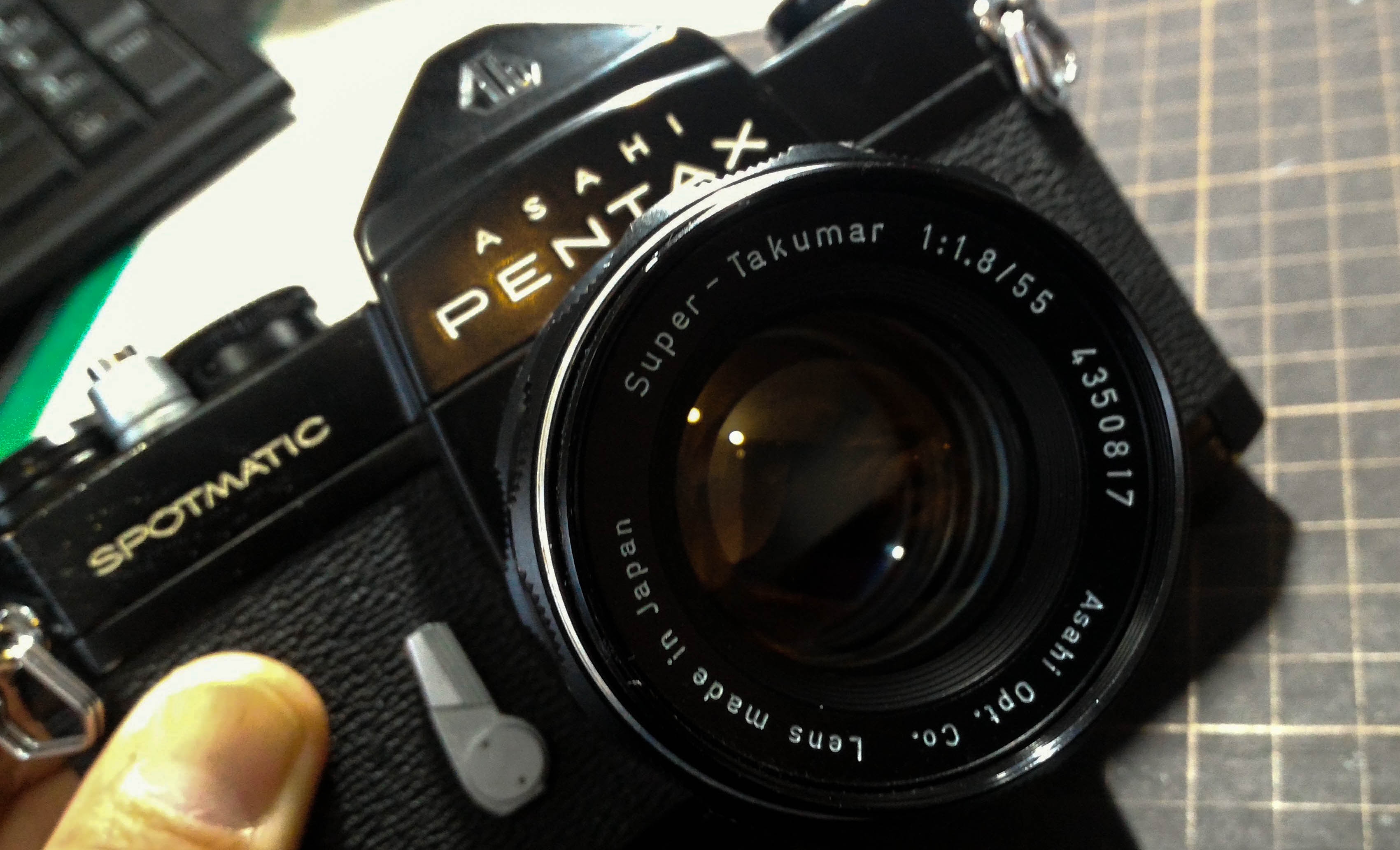 380 試写済 Pentax SP blk (50mm f1.4) 整備済 2022セール 7200円
