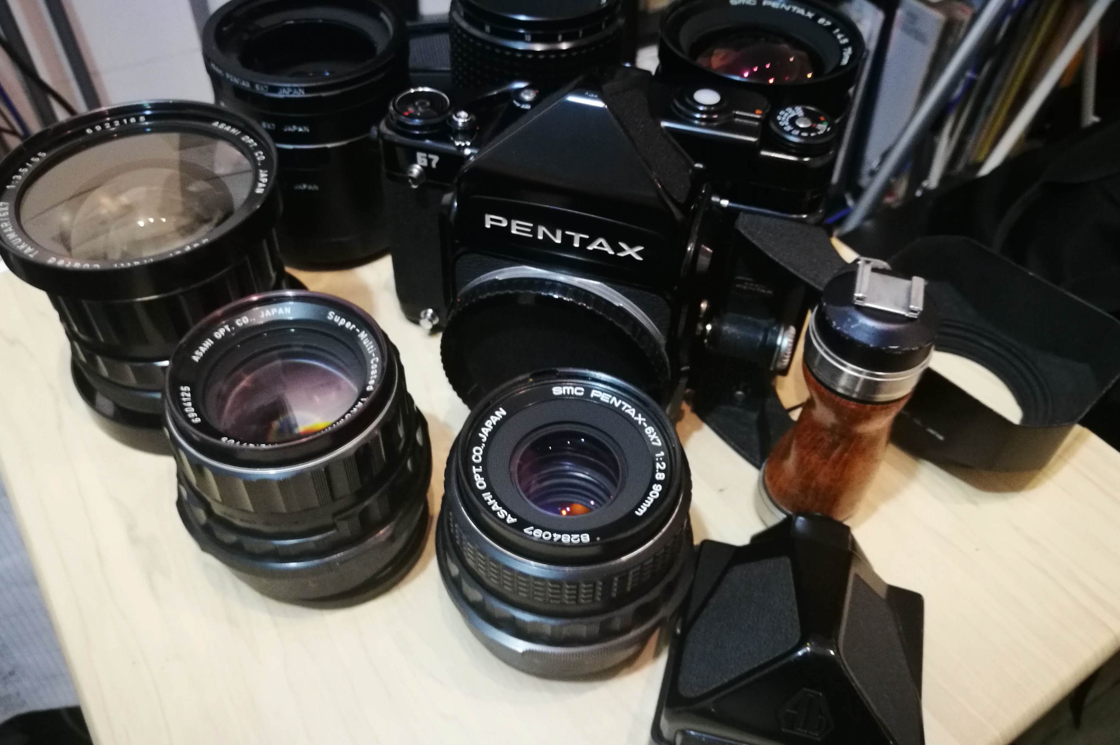 ペンタックス６７とレンズ５本セット | 篠原カメラ（フィルムカメラ