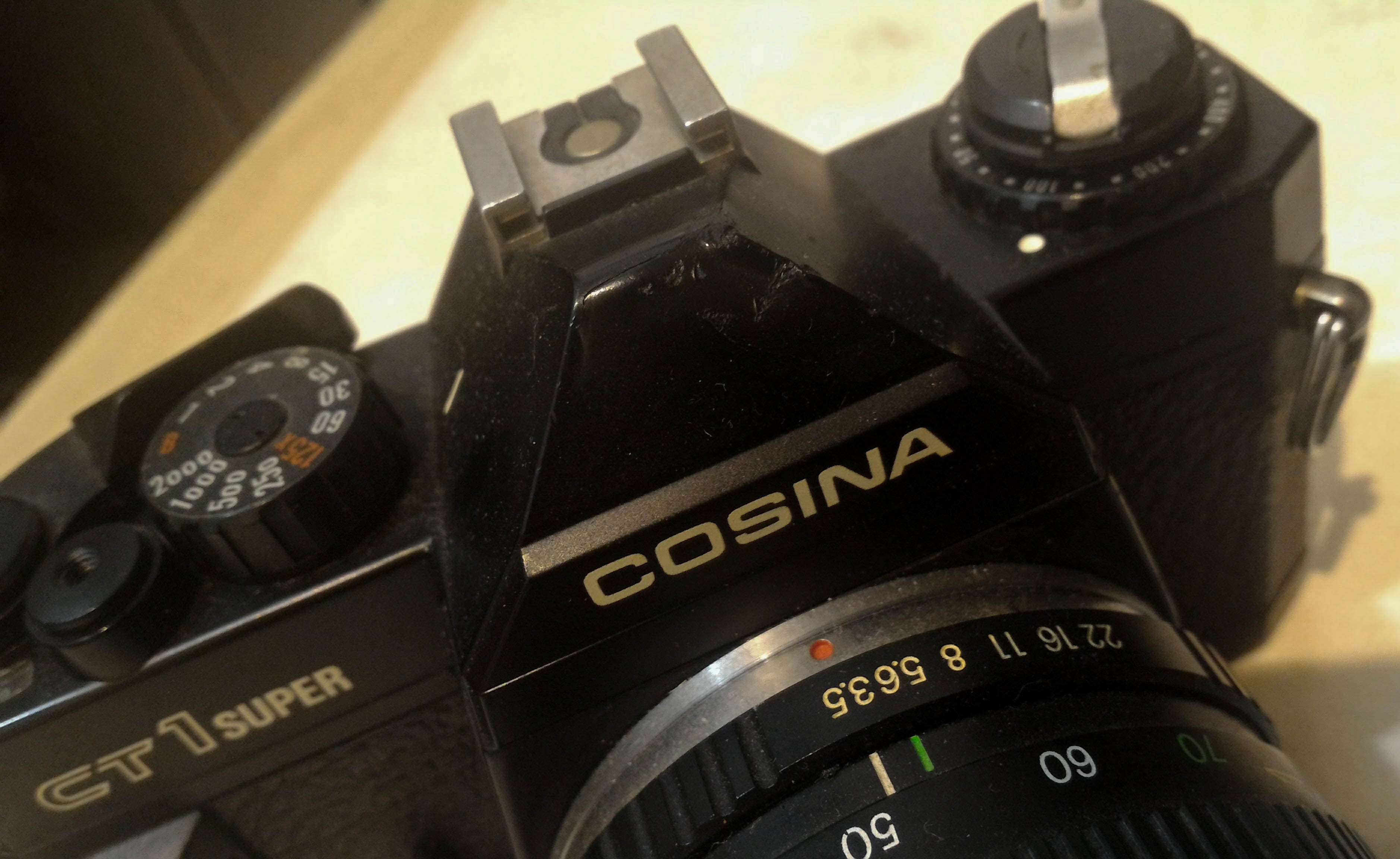 希少 COSINA CT1G 50mm 135mm レンズ付き フィルムカメラ コシナCT1スーパー | 篠原カメラ（フィルムカメラ修理専門）