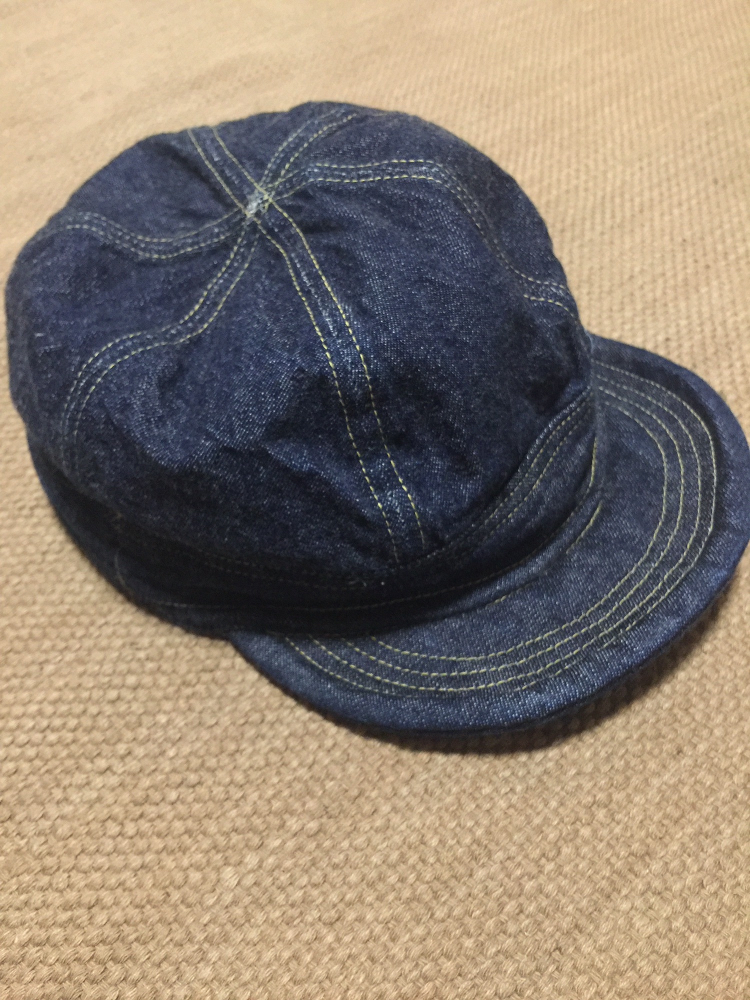 ONE-PIECE OF ROCK SHINER CAP | DENIM &...