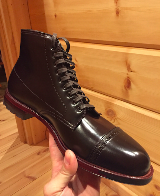 パンチドキャップトゥブーツ | Alden of Tuck (JPN)