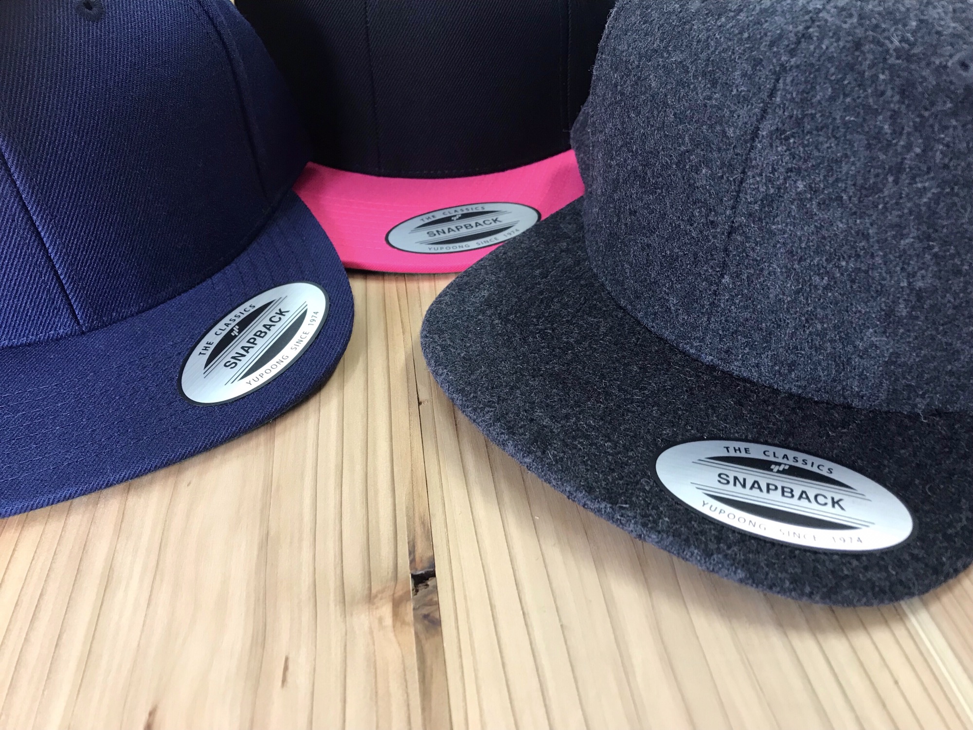 yupoong classic snapback caps