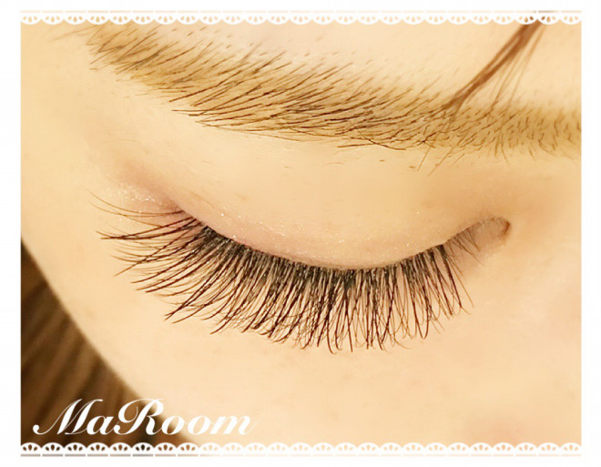 濃く そして夢のバサバサ睫毛への道 Eye Lash Salon Maroom