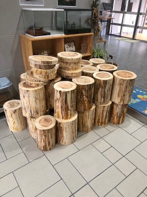 丸太椅子 | 注文家具通販鹿児島木暮らし工房えのお 工房enoo