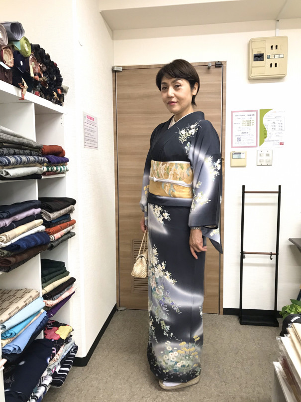 訪問着の着付け Kimono 小夏