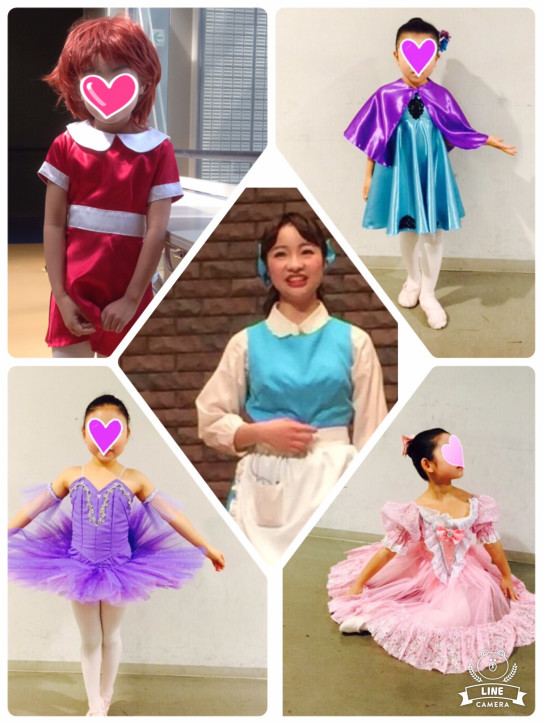 可愛いプリンセス Rio Ballet School