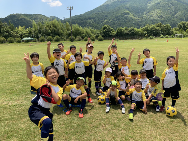 最高の天気 試合中 コア山国合宿 リベルタサッカースクール福岡 福岡市中央区 博多区 西区 早良区 城南区 南区 東区 福岡市 近郊の園児 小学生 中学生 大人のサッカースクール