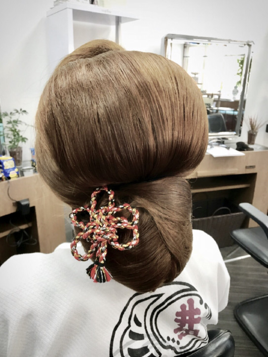 今日は秋祭り盛り沢山です 祭りヘアセット ご紹介 Hair Salon 今日は秋祭り盛り沢山です 祭りヘアセット ご紹介 Hair Salon