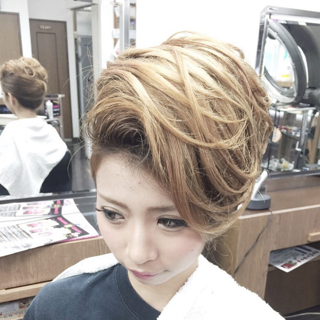 今日は秋祭り盛り沢山です 祭りヘアセット ご紹介 Hair Salon Beauty Miwa ビューティー三輪