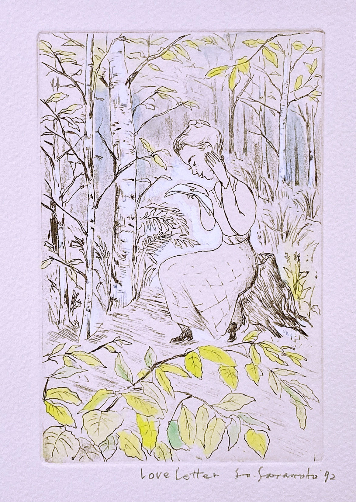 山本容子版画展 | てがみまYukoのふみあかり